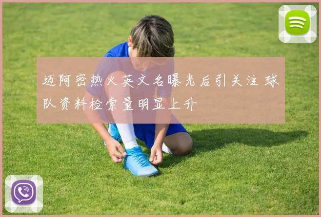 迈阿密热火英文名曝光后引关注 球队资料检索量明显上升